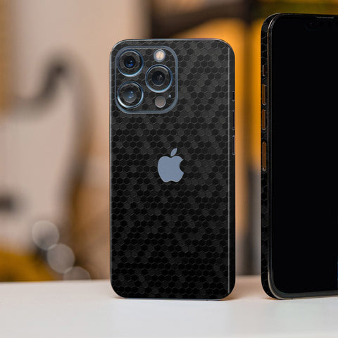 Black Honeycomb Mobile Skin