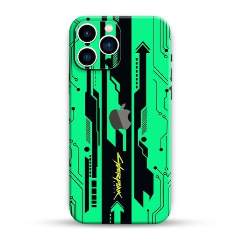 Green Cyberpunk Mobile Skin