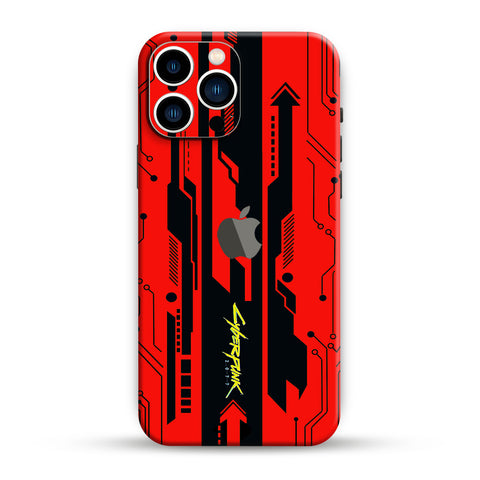 Red Cyberpunk Mobile Skin