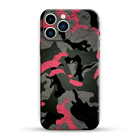 Red Pattern Camo Mobile Skin