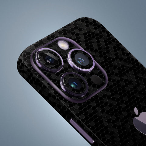 Black Honeycomb Mobile Skin