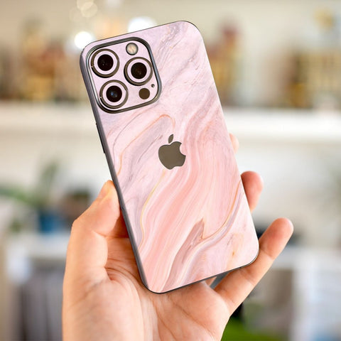 Fluid Pink Mobile Skin