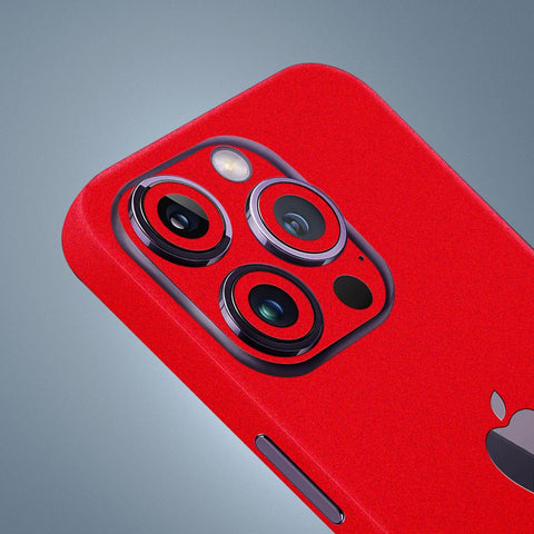 Red Matte Mobile Skin