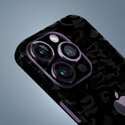 Black Camo Mobile Skin