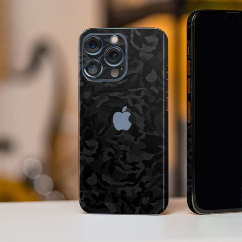 Black Camo Mobile Skin