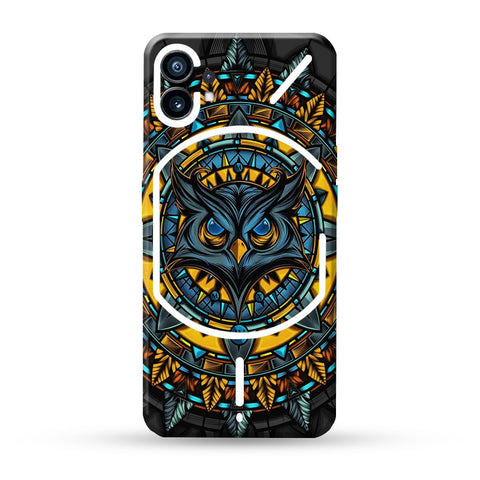 Mighty Owl Yellow Skin For Nothing Phone