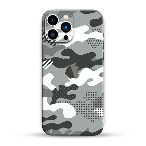 Military Grey Camo Skin For iPhone