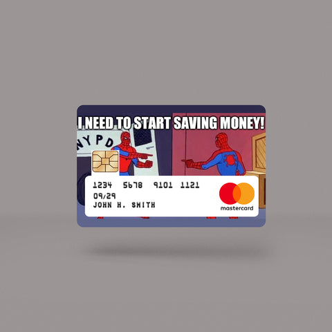 Spidey Skin For Credit Card