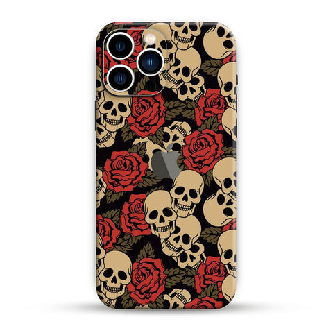 Skull & Roses Mobile Skin