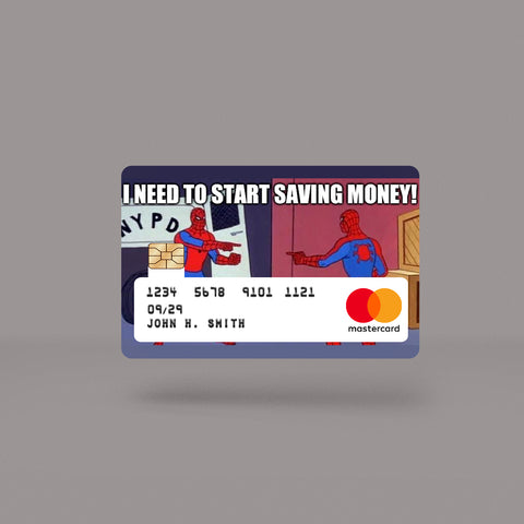 Spidey Skin For Credit Card