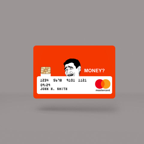 Money 01 Skin For Credit Card